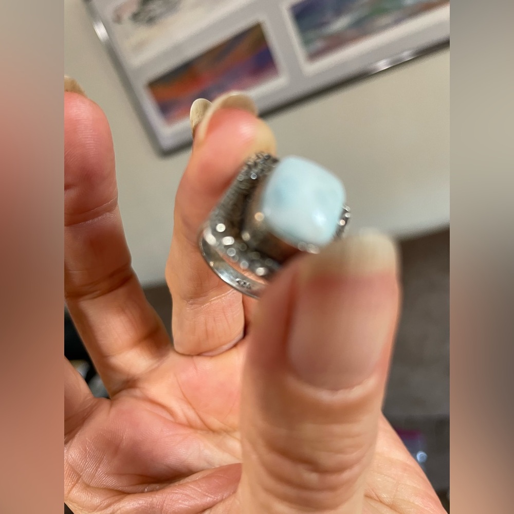 LARIMAR RING - Picture 6 of 6